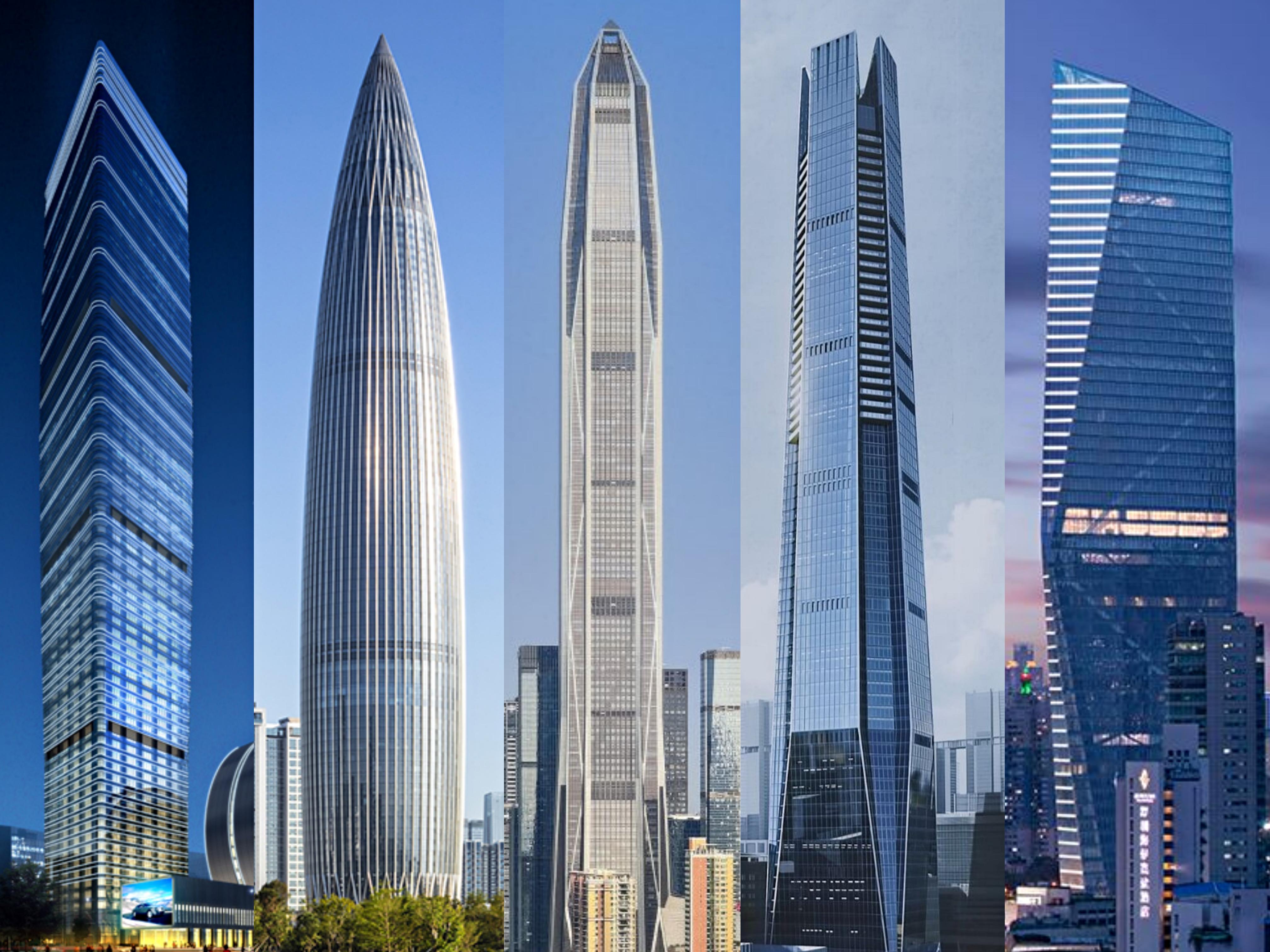 最新中国高楼概览，高楼林立，一览众楼小景
